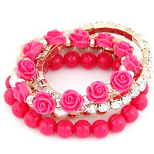 Load image into Gallery viewer, Laura&#39;s Flower Collection Bracelet